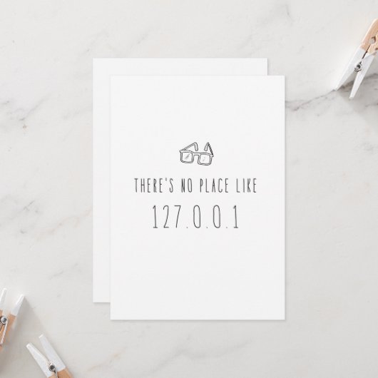 Carte de voeux Silicon Valley uniquement : 127.0.0 (Devant/Arrière en situation)