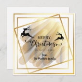 Carte de vœux simple (Devant / Derrière)