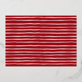 Carte de vœux simple pour le Nouvel An moderne et  (Verso)