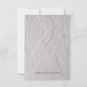 Carte de voeux simple vierge de la maison (Dos)