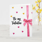 Carte de vœux sincère pour la Saint-Valentin (Fleur jaune)