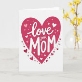 Carte de vœux sincère pour maman (Fleur jaune)