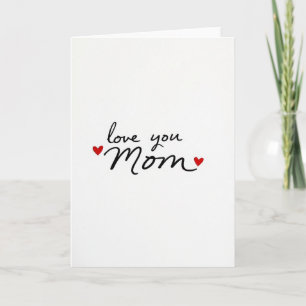 Carte de Vœux Sincères pour Maman