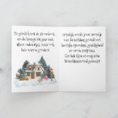 Carte de vœux Sinterklaas avec image de bonbons (Intérieur)