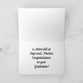 Carte de voeux Sky Graduation (Intérieur)