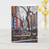 Carte de vœux "Smell of Color" d'Union Square (Fleur jaune)