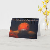 Carte de voeux Smile (Fleur jaune)