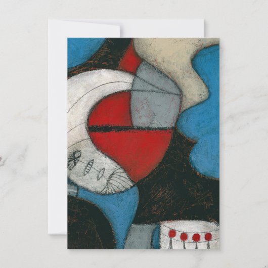 Carte de voeux Snare Drum (Devant)