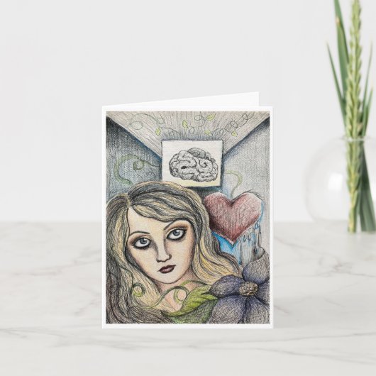 Carte de voeux "Solde" (Devant)