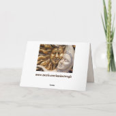 carte de voeux soleil et lune (Dos)