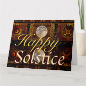 Carte de voeux solstice (Devant)