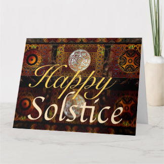 Carte de voeux solstice