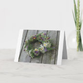 Carte de voeux solstice d'été (Dos)