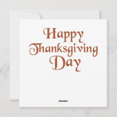 Carte de vœux Souris d'Automne (Dos)