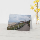 Carte de voeux Southwold vide (Fleur jaune)