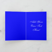 Carte de voeux Space Lace Modèle 2 (Intérieur)