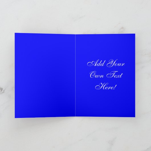 Carte de voeux Space Lace Modèle 2 (Intérieur)