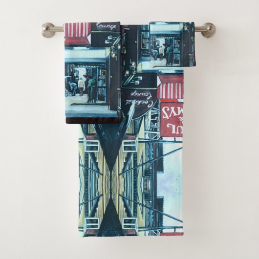 Carte de voeux Sparkle 18th Street (En situation)