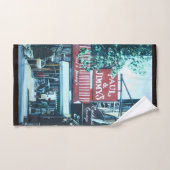 Carte de voeux Sparkle 18th Street (Serviette à main)