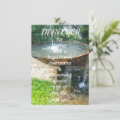 Carte de voeux spéciale Ami Merci (Debout devant)