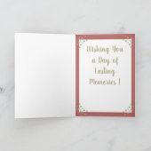 Carte de voeux spéciale Cactus (Intérieur)