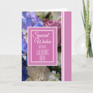 Carte de voeux spéciale pour le mariage