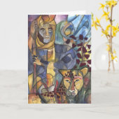 Carte de voeux : "Spirit Tracker" (Fleur jaune)