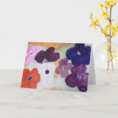 Carte de voeux Spring Anemones (Fleur jaune)