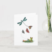 Carte de vœux Spring Fling (Devant)