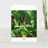 Carte de voeux Spring Garden Collections (Dos)