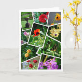 Carte de voeux Spring Garden Collections (Fleur jaune)