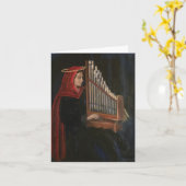 Carte de voeux St. Cecilia (Fleur jaune)