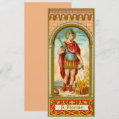 Carte de voeux St. Florian de Lorch (BK 32) (Devant / Derrière)