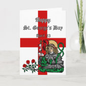 Carte de voeux St. George's Day (Version Nuremberg (Devant)