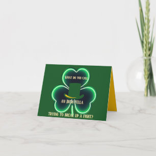 Carte de voeux "St. Patrick's Day"