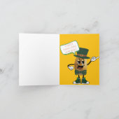 Carte de voeux "St. Patrick's Day" (Intérieur)