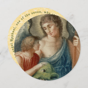 Carte de voeux St. Raphael the Archangel (M 012)