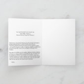 Carte de voeux St. Raymond Nonnatus avec prière (Intérieur)