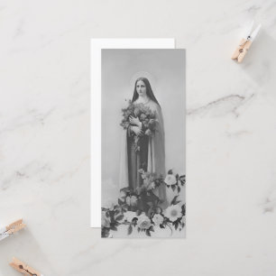 Carte de voeux St Therese of Lisieux