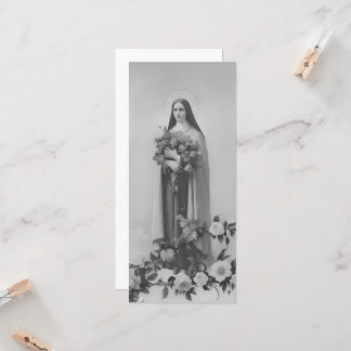 Carte de voeux St Therese of Lisieux