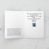 Carte de vœux standard pliée 5" x 7" (Intérieur)