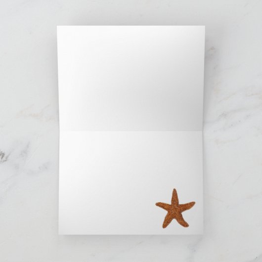 Carte de voeux Star Gazer (Intérieur)