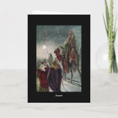 Carte de voeux Star of Bethlehem (Dos)