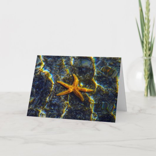 Carte de voeux Starfish (Devant)