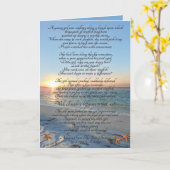 Carte de voeux Starfish (Fleur jaune)