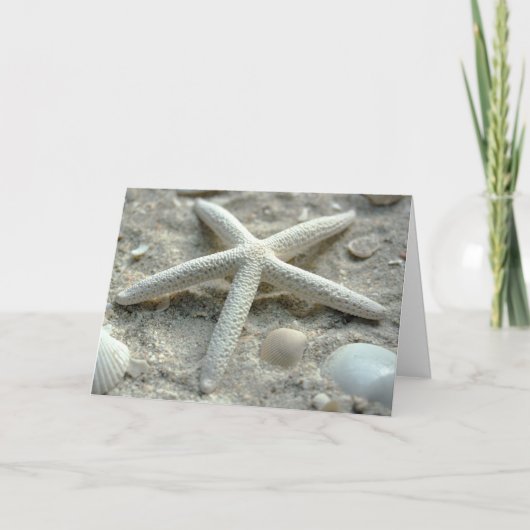 Carte de voeux Starfish (Devant)