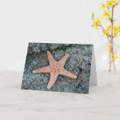Carte de voeux Starfish (Fleur jaune)