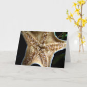 Carte de voeux Starfish (Fleur jaune)