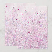 Carte de vœux stationnaire Amour fruit de l'esprit (Devant / Derrière)