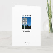 Carte de voeux Status Quo (Dos)